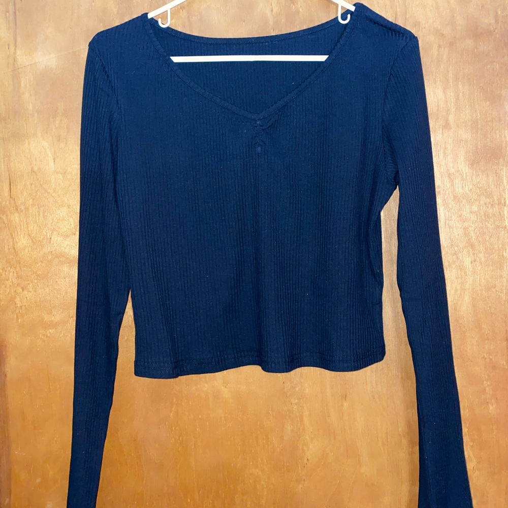 Black Romwe Top